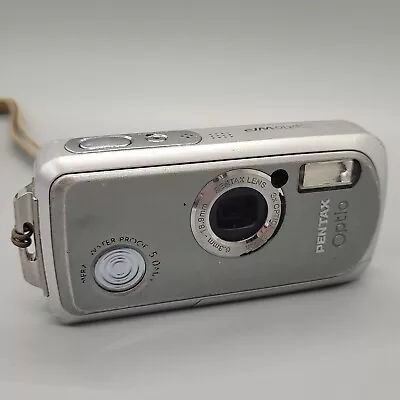 £42.74 • Buy Pentax Underwater Digital Camera Optio WP 5.0MP Silver Tested