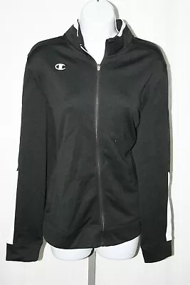 902V1 Champion T6608 Authentic Full Zip Jacket XL Black • $13.85