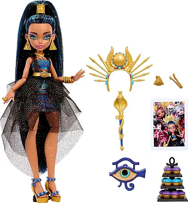 Monster High Cleo De Nile Doll - Party Dress With Accessories • $47.49