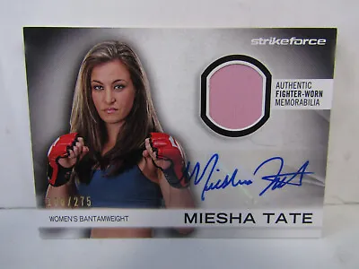 2012 Strikeforce Miesha Tate Patch Auto /275 • $49.99