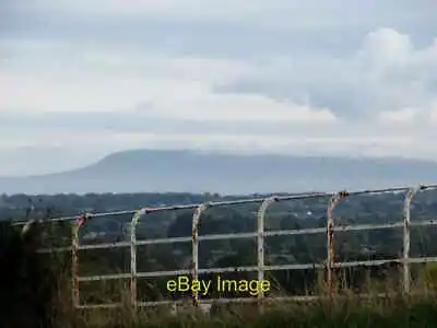 Photo 12x8 Mist Over Pendle A Distant View Of A Cloud Shrouded Pendle Hill C2016 • £6