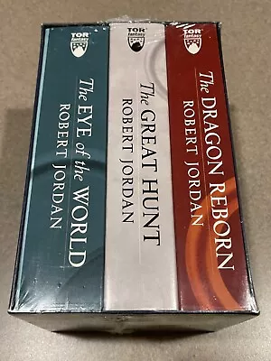 The Wheel Of Time Premium Boxed Set I: Books 1-3 Robert Jordan Brand New Sealed • $39.31