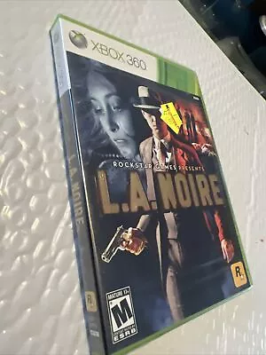 L.A. Noire (Microsoft Xbox 360 2011) Rockstar NEW Sealed • $39