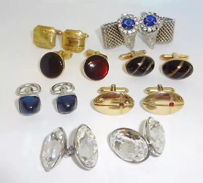 Hickok Vintage Mens Cufflinks Lot Assortment - Made By Swank • $21.23