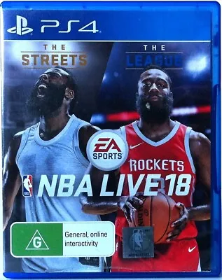 NBA Live 18 PS4 • $24.95