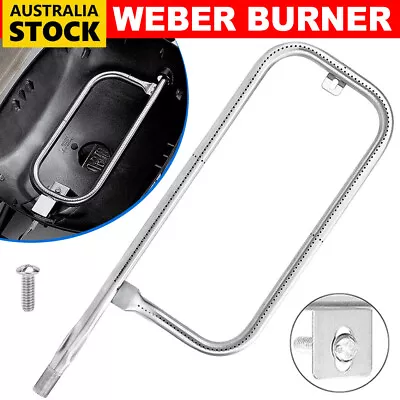 For Weber Q100 Q120 Q1000 Q1200 Grill Tube Burner With Screw Parts Replacement • $21.45