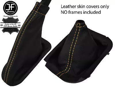 Yellow Stitch Top Grain Leather Shift E Brake Boot Cover For Dodge Viper 92-98 • $142.31