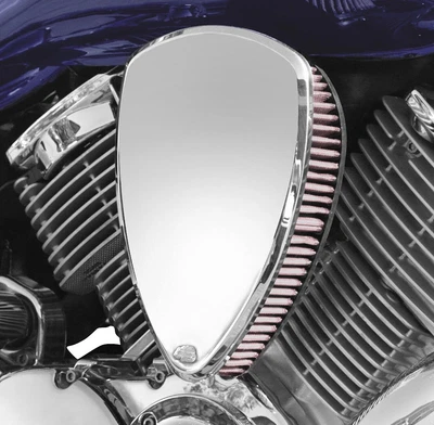$280.34 • Buy Baron Smooth Chrome Big Air Kit '99-09 Yamaha V-Star 1100 (BA-2041-00)