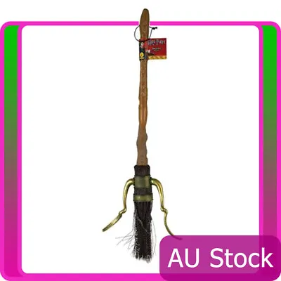 Deluxe Harry Potter Quidditch Flying Firebolt Broom Halloween Costume Accessory • $44.64