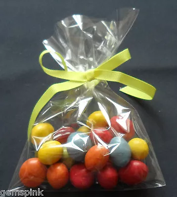 100 X CLEAR CELLO BAGS FOR LOLLIPOPS CAKE POPS SWEETS 4 X 6  (100x150mm) Party • £4.25