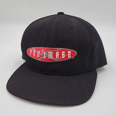 Vintage New Era Small - Medium Pro Image Snapback Trucker Hat Cap Made In USA • $18.88