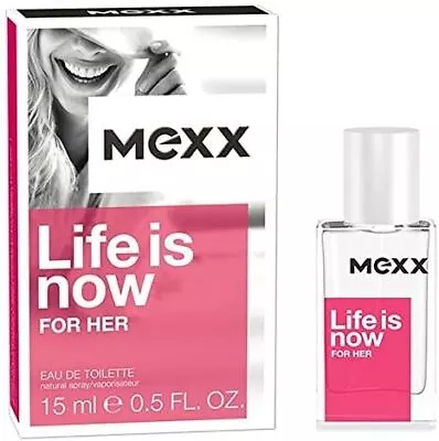 Mexx Life Is Now Womens Eau De Toilette 15ml Spray • £14.95