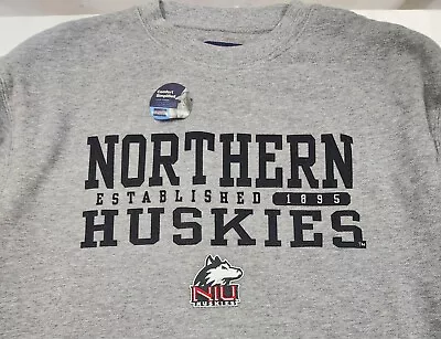 NIU Huskies Jansport Mens Large Graphite Sweatshirt Northern Illinois University • $28.99