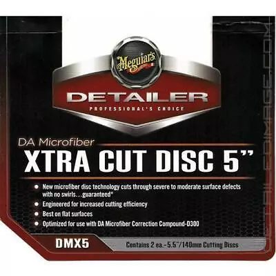 Meguiars DA Microfiber Xtra Cut Pad 5   (2 Pcs) • $40.40