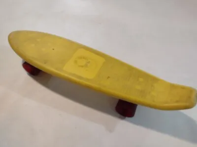 Roller Derby Skateboard 77K Vintage Bright Yellow Plastic  • $23.99