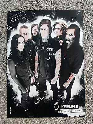 Motionless In White - Classic Kerrang Poster - Chris Motionless - Metalcore RARE • $9.33