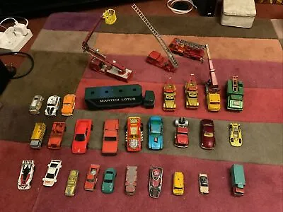 Joblot Of 30 X Lesney Corgi And Other Vintage Toy Vehicles - Wow !! • £45