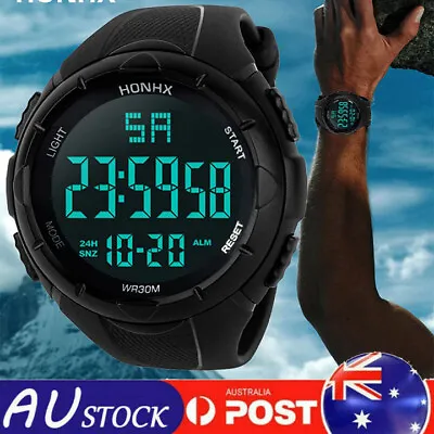 $14.59 • Buy Men's Waterproof Digital Sports Watches Shock Analog Quartz Digital Wrist Watch