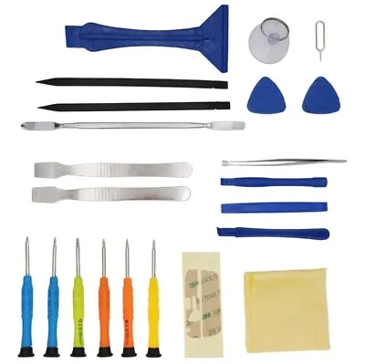 23 Piece Essential Mobile Phone Tablet Laptop Repair Tool Kit Multipurpose • £7.99