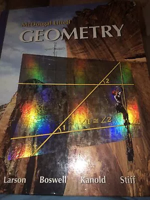 Mcdougal Larson Geometry Texas Edition  By MCDOUGAL LITTEL • $26