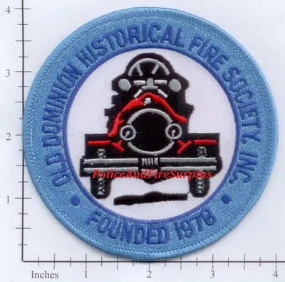 $9.99 • Buy Virginia - Old Dominion Fire Society VA Fire Dept Patch V1