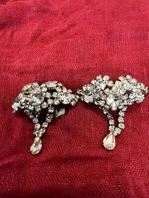 Vintage Musi Rhinestone Shoe Clips • $30