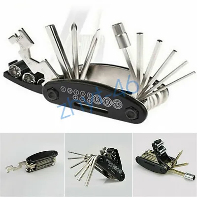 $10.63 • Buy Motorcycle Parts Repair Tool Accessories Multi Hex Wrench Screwdriver Allen Key
