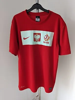Poland 2012 Away Shirt Size Large Polska International Football Team  • £24.99