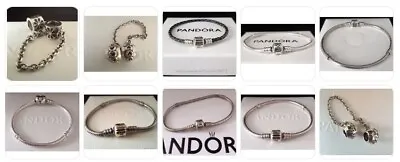 Pre-Loved Genuine Pandora Bracelets & Safety Chains (Each Sold Separately) • £20