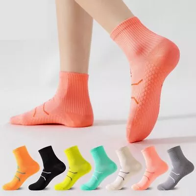 Women Mens Professional Marathon Running Socks Nylon Gym Sports Socks • $11.24