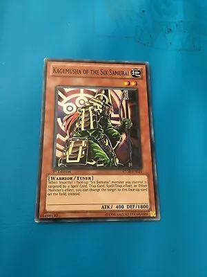 YUGIOH Common Kagemusha Of The Six Samurai STOR-EN025 1st Edition • $2.34