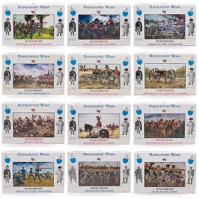 A Call To Arms Napoleonic Wars Waterloo British French Soldiers Figures 1:32 • £15