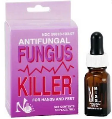 Miss Nail Hands Feet Fungus Killer Anti Fungal .25oz/7.3ml • $12