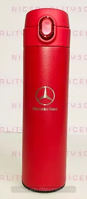 Mercedes-Benz (Red) Stainless Steel Thermal Mug Tumbler Cup Travel 18oz • $34.99