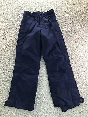 Eddie Bauer Snow Pants Mens XS /XP EBTEK Gore-Tex Ski Snowboard Navy Blue • $29.95