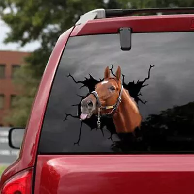 Animal Car Stickers 3D Pet Dog Cattle Window Decal Reflective Car Decor • $6.99