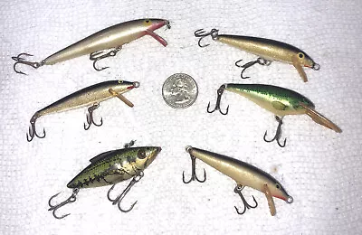 6 Fishing Lures - One Money  - Load Your Tackle Box • $9.99