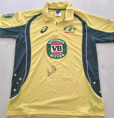 $289 • Buy Steve Smith Signed In Person Replica Australia Odi Shirt Cricket Coa Authentic