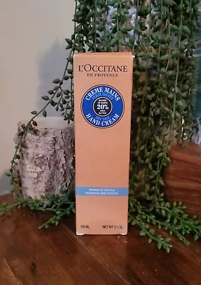 L'Occitane Hand Cream 5.1 Oz 150 ML Full Size NIB 20% Shea Butter For Dry Skin • $29.99
