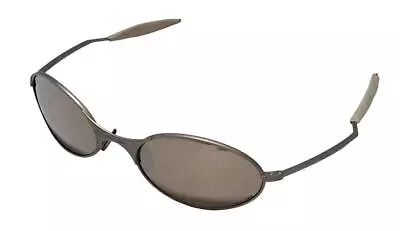 Oakley Sunglasses T WIRE Titanium Metal Frame Mirror Lens Tee Wire E WIRE Used • $280.92