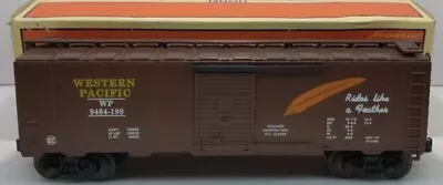 Lionel Western Pacific Feather Boxcar 6-17233! O Gauge Freight Train Std. O 40’ • $24.99