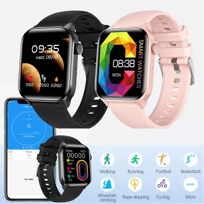 Waterproof Smart Watch Bluetooth Call Heart Rate Fitness Tracker For Android IOS • $29.80