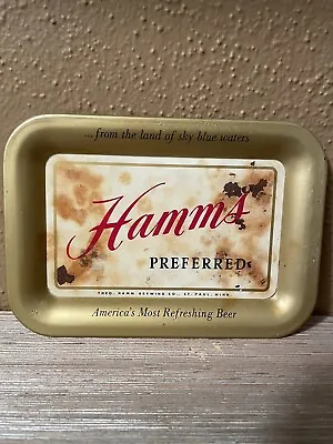 Vintage Hamms Beer Tip Tray • $19.99