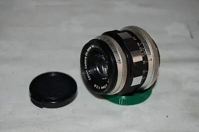 Canon 2.8 / 50 Mm Rangefinder Lens. 39mm Screw Mount (LTM) Caps. 19952. UK Sale • £59.99