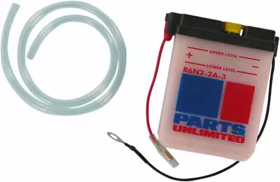 Parts Unlimited 6V Conventional Battery R6N2-2A-3 • $15.95