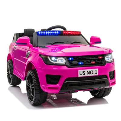 $229.99 • Buy 12V Kids Ride On Police Car Electric Truck Vehicle W/LED Siren Remote Control