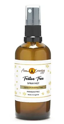 £3.99 • Buy Festive Tree Fragrance Oil Room Spray Spritz Mist Fragrance Oil Christmas 10ml