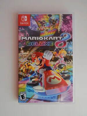 Mario Kart 8 - Deluxe Game In Case! Nintendo Switch! • $34.95