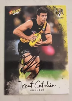 Trent Cotchin Signed Select Trade Card Richmond Tigers Afl Football • $24.90