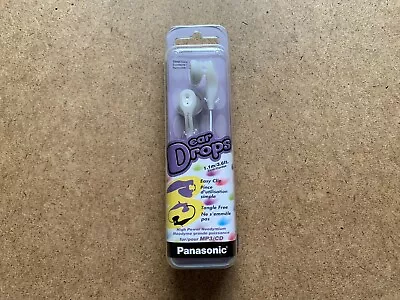 Panasonic Ear Drops Rp-hv21 Headphones For Mp3 / Cd Player Plug In New • $5.95